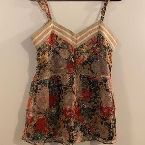 Anthropology (Love Sam) Shimmer TankTop